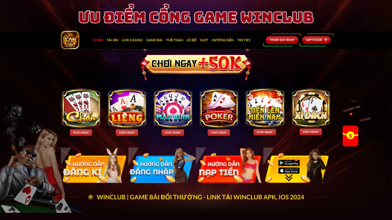 Những Ưu Điểm Của Cổng Game Bài Winclub Những Ưu Điểm Của Cổng Game Bài Winclub